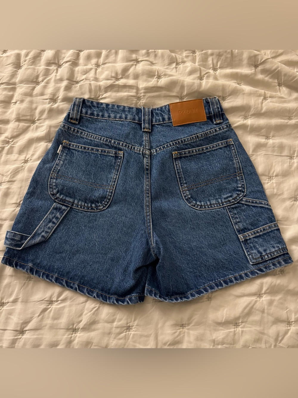 Princess Polly Denim Carpenter Shorts - Picture 3 of 5